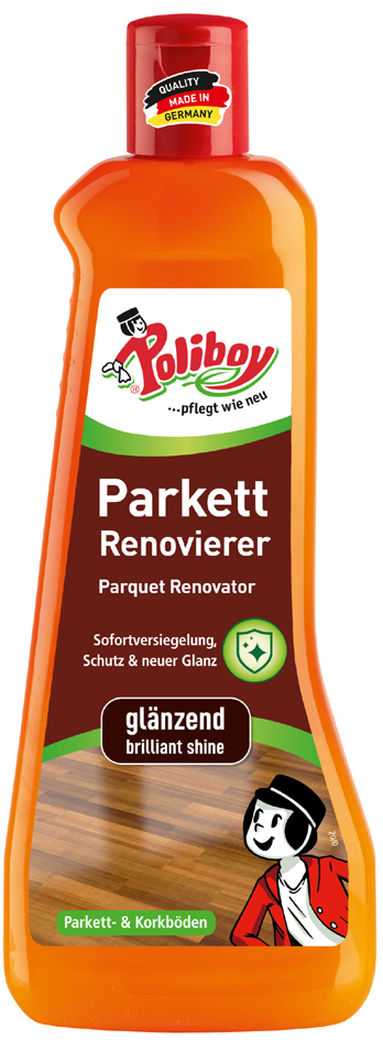 Poliboy Parkett Renovierer glänzend, 500 ml von poliboy