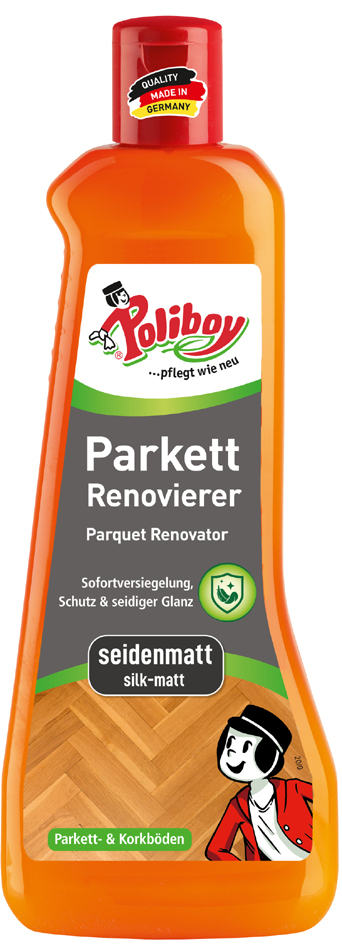 Poliboy Parkett Renovierer seidenmatt, 500 ml von poliboy