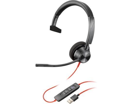 Poly Blackwire 3200 Series 3210 Stereo Headset On-Ear von poly