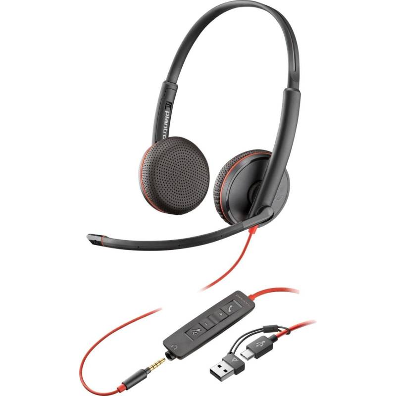 Poly Blackwire 3225 Stereo Headset von poly