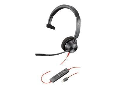 Poly Blackwire 3300 Series 3310 Mono Headset On-Ear von poly