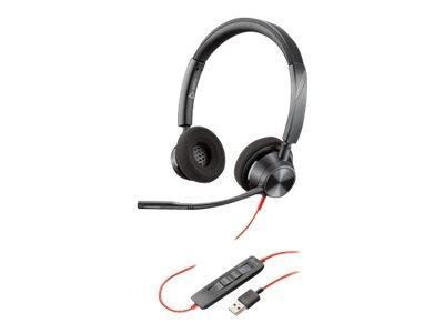 Poly Blackwire 3300 Series 3320 Stereo Headset On-Ear von poly