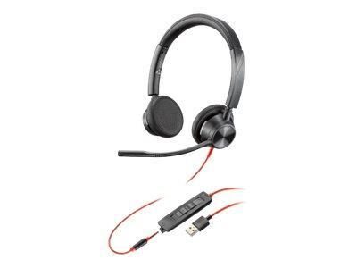 Poly Blackwire 3300 Series 3325 Stereo Headset On-Ear von poly
