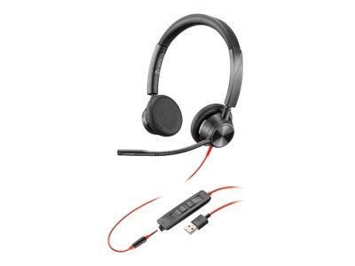 Poly Blackwire 3300 Series 3325 Stereo Headset On-Ear Poly Blackwire 3300 Series 3325 Stereo Headset On-Ear von poly