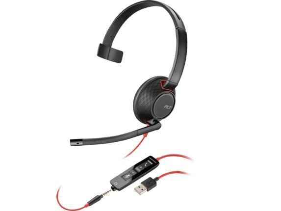 Poly Blackwire 5210 Monaurales On-Ear Headset von poly
