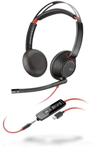 Poly Blackwire 5220 Stereo Headset On-Ear von poly