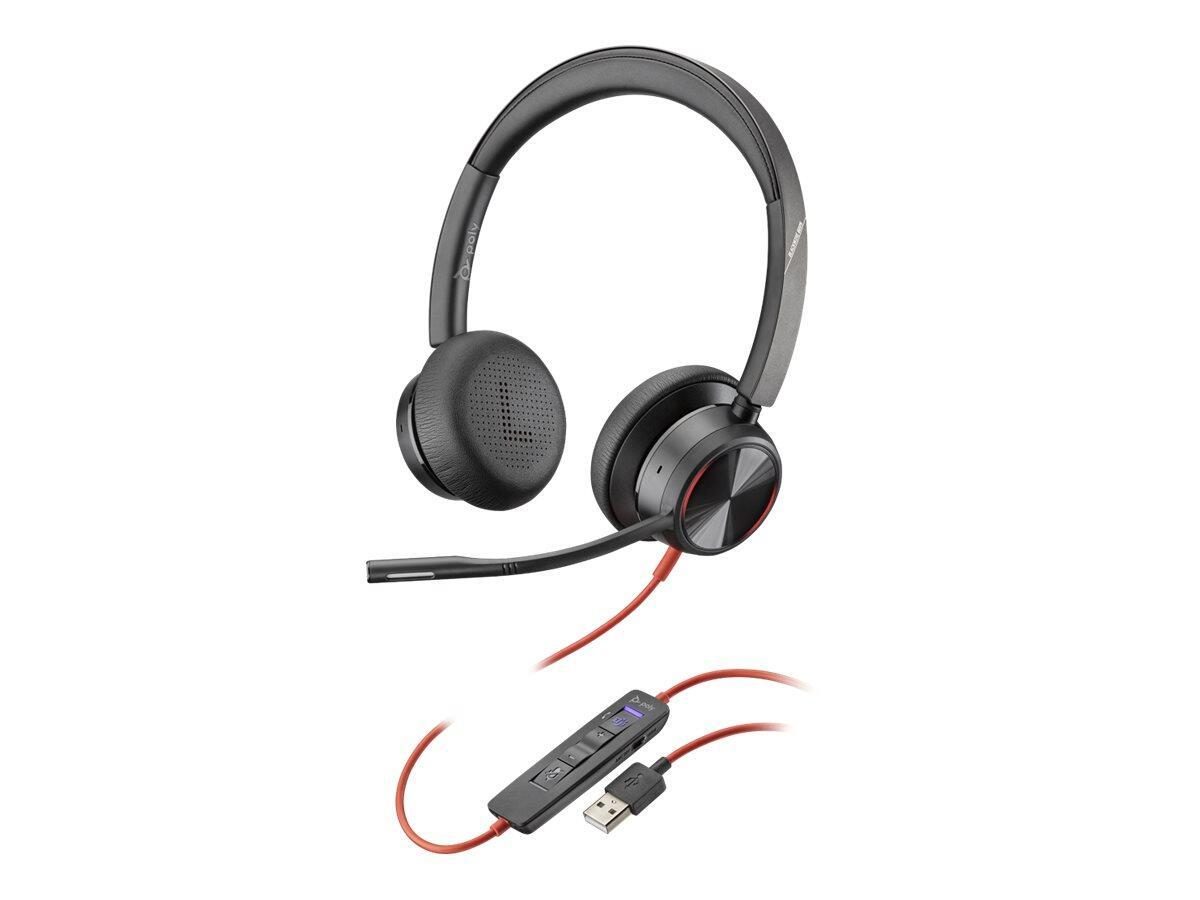 Poly Blackwire 8225-M Stereo Headset On-Ear von poly