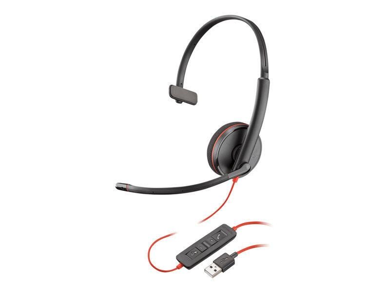 Poly Blackwire C3210 Mono Headset On-Ear von poly