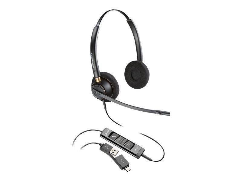 Poly EncorePro 525 Stereo Headset On-Ear von poly
