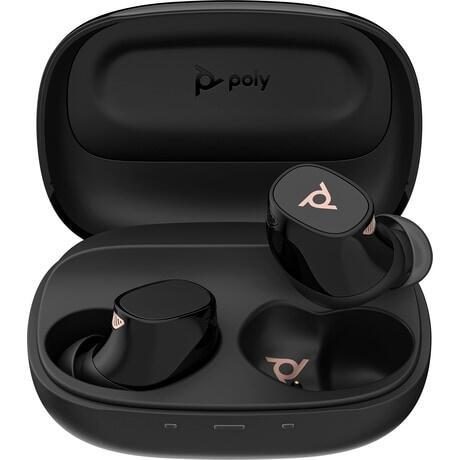 Poly Voyager Free 20 schwarz Earbuds + Basic Ladeetui von poly