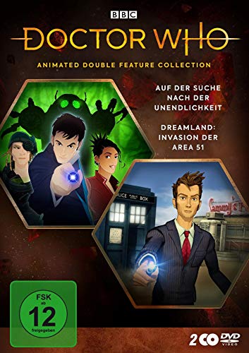 Doctor Who - Animated Double Feature Collection: Dreamland / Auf der Suche nach der Unendlichkeit [2 DVDs] von polyband Medien