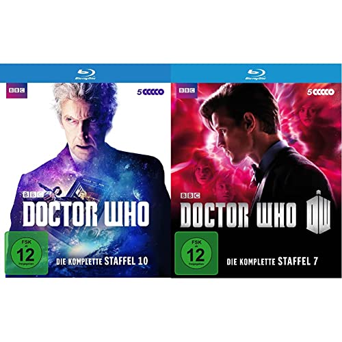 Doctor Who - Die komplette 10. Staffel [Blu-ray] & Doctor Who: Die komplette Staffel 7 [5 Blu-rays] von polyband Medien