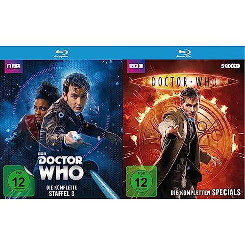Doctor Who - Die komplette 3. Staffel [Blu-ray] & Doctor Who - Die kompletten Specials [Blu-ray] von polyband Medien