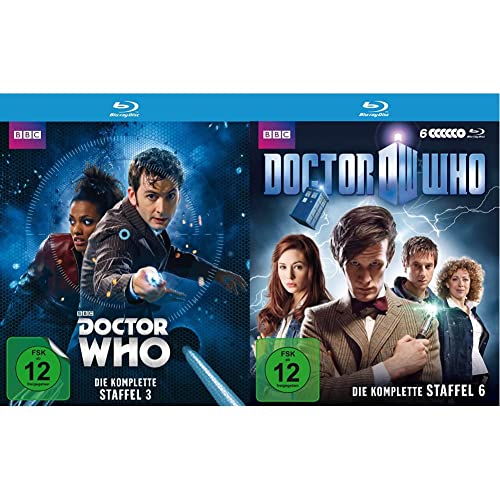 Doctor Who - Die komplette 3. Staffel [Blu-ray] & Doctor Who: Die komplette Staffel 6 [6 Blu-rays] von polyband Medien