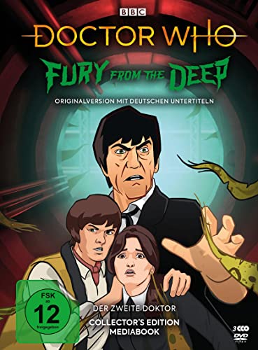 Doctor Who: Der Zweite Doktor - Fury From the Deep (Originalversion mit deutschen Untertiteln) LTD. [3 DVDs] von polyband Medien