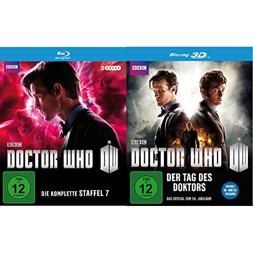 Doctor Who: Die komplette Staffel 7 [5 Blu-rays] & Doctor Who - Der Tag des Doktors (inkl. 2D-Version) [3D Blu-ray] von polyband Medien