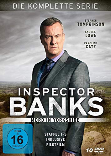 Inspector Banks - Die komplette Serie (Staffel 1-5) [10 DVDs] von polyband Medien
