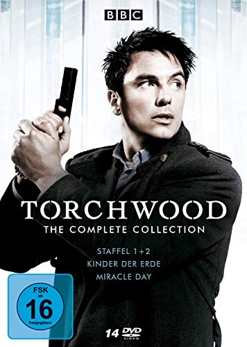 Torchwood - Die komplette Serie mit Staffel 1+2, Kinder der Erde und Miracle Day [14 DVDs] von polyband Medien