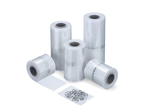 Polystar LDPE Schlauchfolie - Polyethylen-Schlauchfolie in Kleinrollen á 25m - 100 x 0,05 mm von polystar