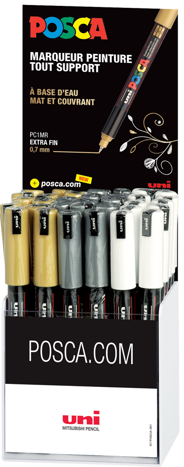 POSCA Pigmentmarker PC-1MR, 36er Display von posca