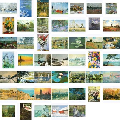 Kunstkarten-Komplett-Set Claude Monet von postkarten-universum.de