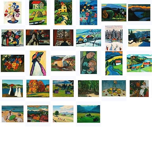 Kunstkarten-Komplett-Set Gabriele Münter von postkarten-universum.de