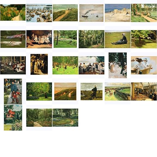 Kunstkarten-Komplett-Set Max Liebermann von postkarten-universum.de