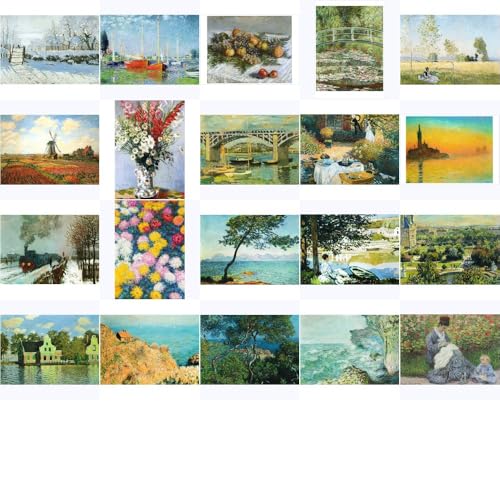 Kunstkarten-Set Claude Monet von postkarten-universum.de
