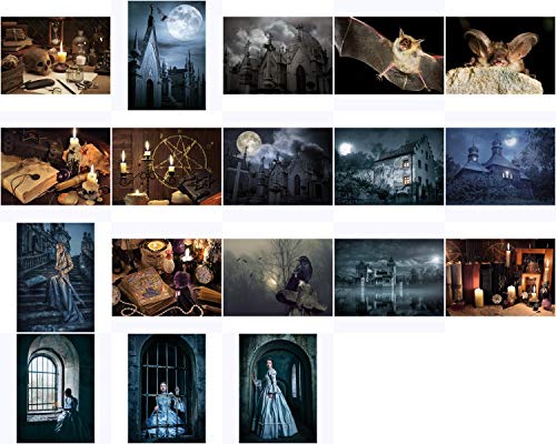 Postkarten-Komplett-Set "Mystic and Gothic" von postkarten-universum.de