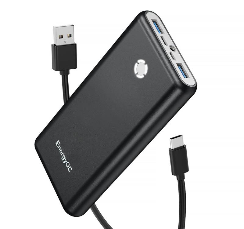 poweradd pro Power Bank 20000mAh Externer Akku Tragbares Ladegerät USB C Powerbank mit Taschenlampe, Externe Handyakkus 20000 mAh (1 St), Kompatibel mit iPhone 15 14 13 12 Pro Samsung Huawei iPad usw von poweradd pro