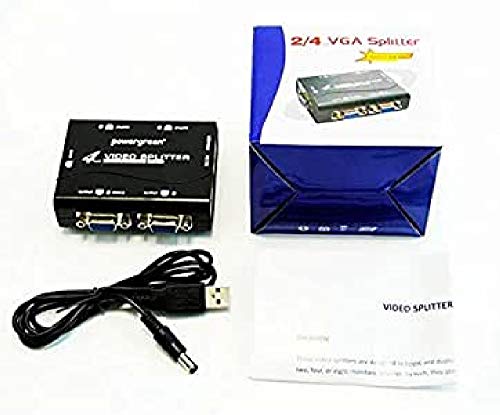 powergreen SPL-01004-VG Splitter VGA 4 Ausgänge (250 MHz) von powergreen