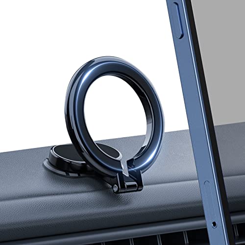 powerland Handyhalterung Auto Magnet Entwickelt für iPhone 14/13/12 Serie Magsafe Autohalterung, 【Upgrade faltbar】 Universal 360° Drehbar Magnetische Kfz Handyhalter Kompatibel Alle Smartphones von powerland