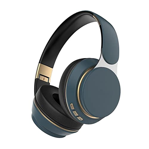 predolo 3in1 Over Ears 3,5 mm kabelgebundener/kabelloser Bluetooth-Gaming-Kopfhörer Kopfhörer -Stereo-Unterstützung Karte mit Mikrofon für PC Tablet, Blau von predolo