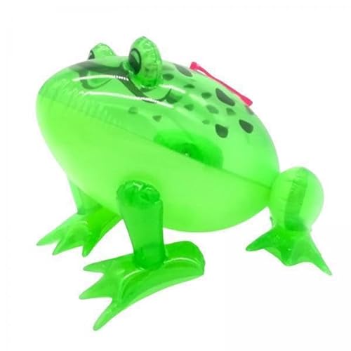 predolo 3x Buntes Aufblasbares Frosch Spielzeug für Kinderpartys Und Strandspaß von predolo