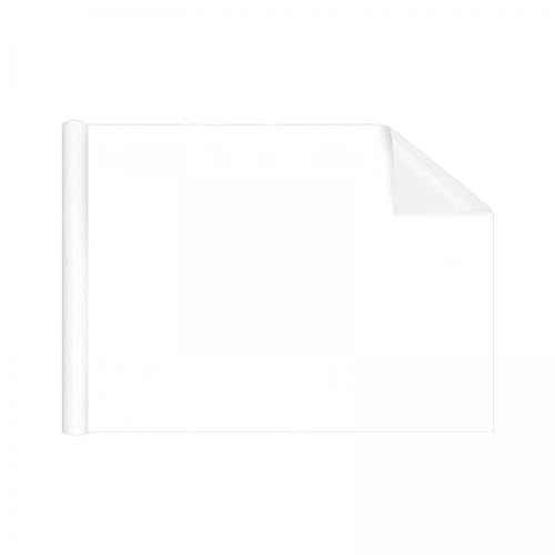 predolo 4x Einfach Montierbarer Whiteboard Aufkleber, Mühelos Ablösbar, Kontaktpapier, Tapete, Abziehstift, Trocken Abwischbare Tafel für Das Büro von predolo
