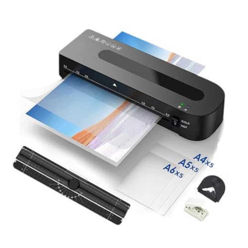 predolo Laminiergerät Laminiergerät mit Laminierfolien A4 A6 Laminator für Büro predolo Laminiergerät Laminiergerät mit Laminierfolien A4 A6 Laminator für Büro von predolo