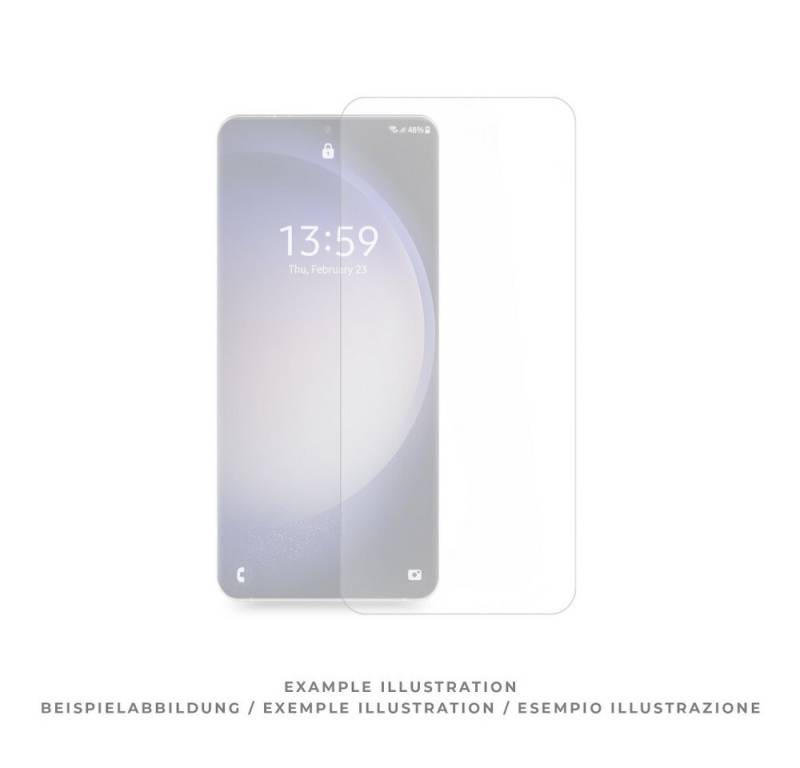 prio Displayschutzfolie prio Displayschutzfolie aus gehärtetem Glas für Samsung A25 klar, Gehärtetes Glas von prio