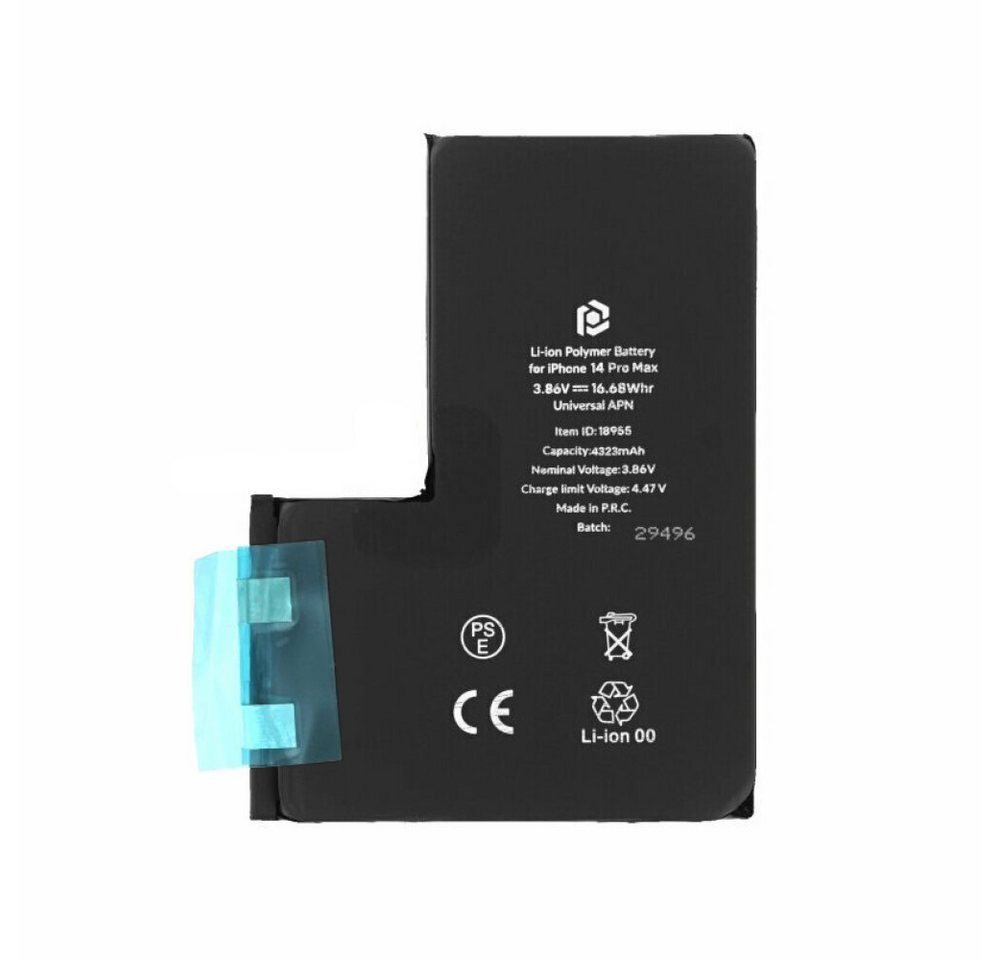 prio prio Akkuzelle für iPhone 14 Pro Max (ohne Flex-Kabel) Handy-Akku (1 St) von prio