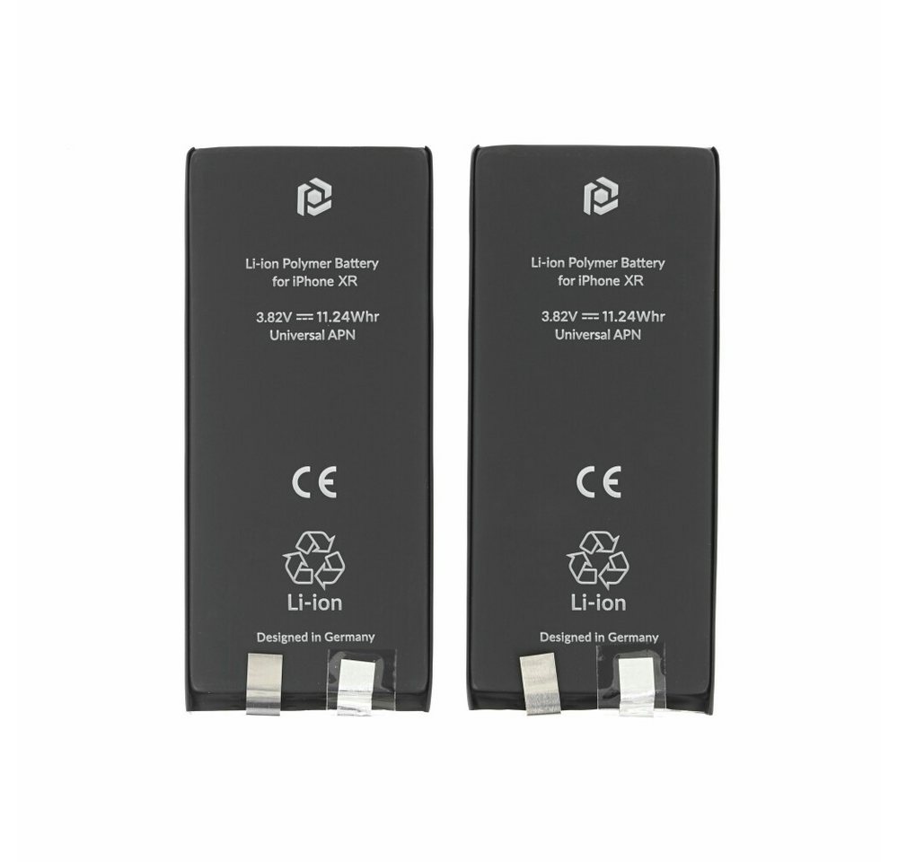 prio prio Akku für iPhone XR (ohne Flex-Kabel) Batterie Ersatzakku Handy-Akku (1 St) von prio