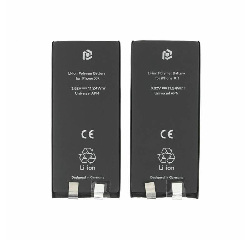 prio prio Akku für iPhone XR (ohne Flex-Kabel) Batterie Ersatzakku Handy-Akku (1 St) von prio