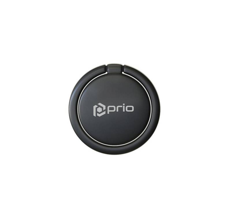 prio prio Metall-Handyring matt-schwarz Handy-Halterung, (Universalhalterung) von prio