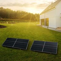 priwatt priFlat Garden Duo (2x 410W) - Garten Solarkraftwerk - Schwarz von priwatt