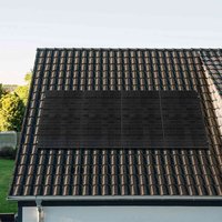priwatt priRoof - Balkonkraftwerk mit Dachhalterung (4x 445W) - Schwarz von priwatt
