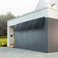 priwatt priWall Duo (2x 410W) - Wand & Balken Solarkraftwerk - Schwarz von priwatt