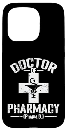Doktor der Pharmazie (Pharm.D.) Klinische Pharmakologie Hülle für iPhone 15 Pro von profession academic degree university campus study