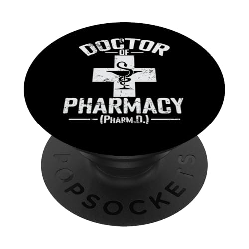 Doktor der Pharmazie (Pharm.D.) Klinische Pharmakologie PopSockets Klebender PopGrip von profession academic degree university campus study