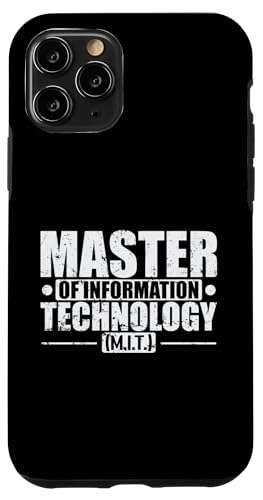 Master in Informationstechnologie (M.I.T.) Hülle für iPhone 11 Pro von profession academic degree university campus study