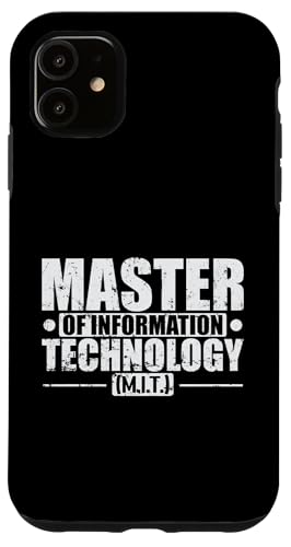 Master in Informationstechnologie (M.I.T.) Hülle für iPhone 11 von profession academic degree university campus study