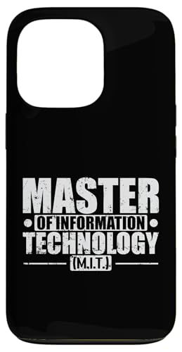 Master in Informationstechnologie (M.I.T.) Hülle für iPhone 13 Pro von profession academic degree university campus study