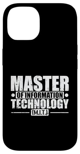 Master in Informationstechnologie (M.I.T.) Hülle für iPhone 14 von profession academic degree university campus study